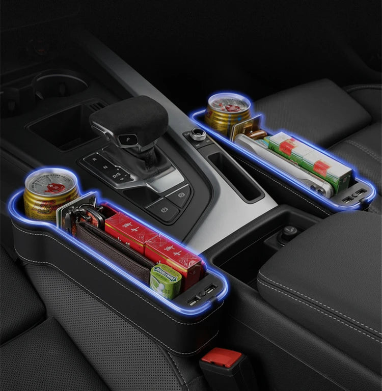RGB LED Car Seat Gap Organizer