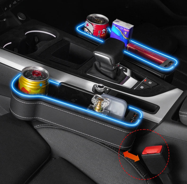 RGB LED Car Seat Gap Organizer