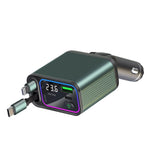 Redridge 4-in-1 Retractable Car Charger